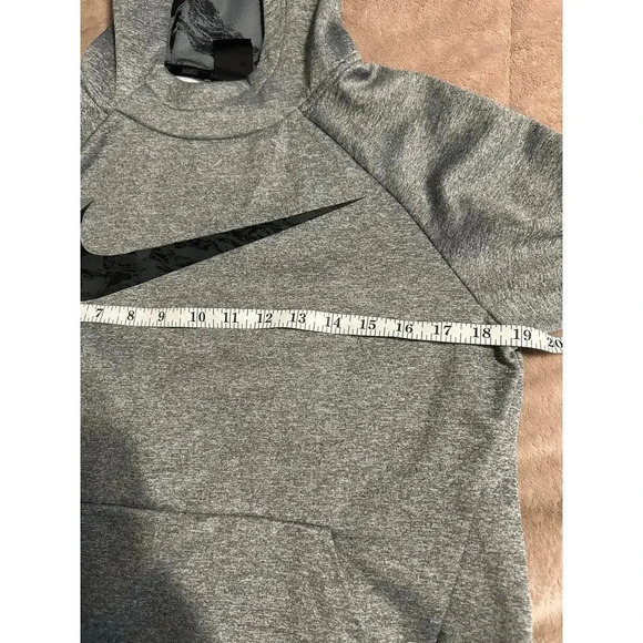 Nike Dri-Fit Cropped Hoodie Women's Size Small Hooded Sweatshirt Swoosh Active - Picture 5 of 6